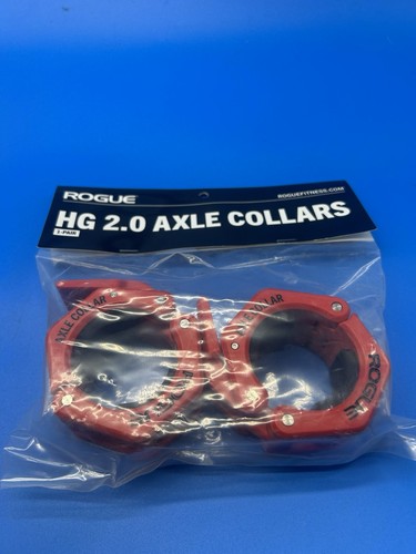 Red rogue axle collars - rogue, hg